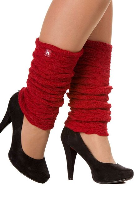 Hovedbilde Alpakka leggvarmer, BIESEN, purpur