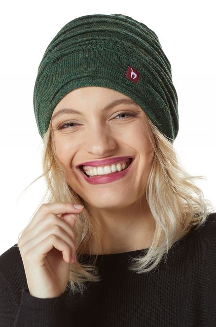 Hovedbilde Alpakka lue, Caminos, grønn