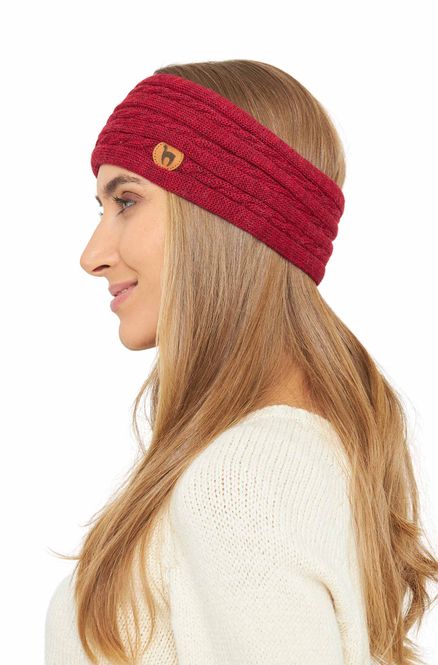 Main Image Alpaca Headband, Suave - Red
