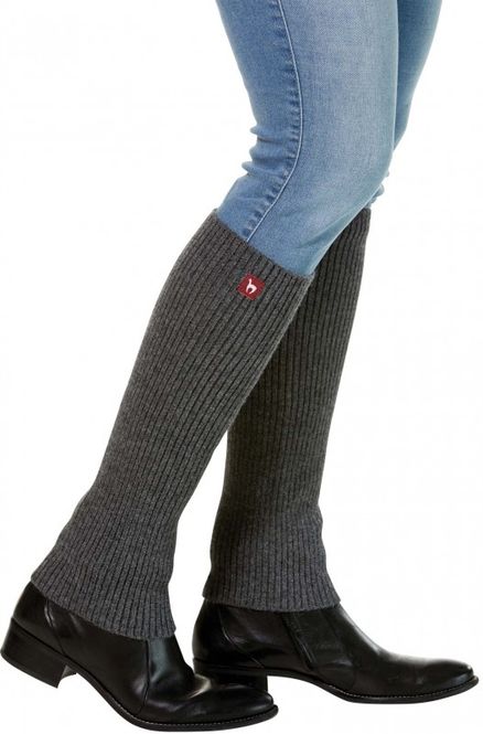 Hovedbilde Alpakka leggvarmer, RIPP, grå