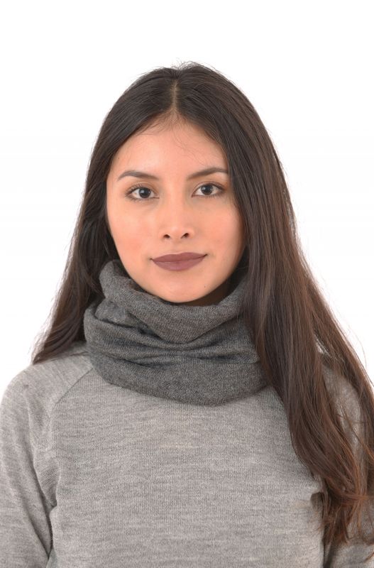 Alpakka buff, Berg-Loop, Grå
