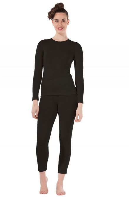 Hovedbilde Alpakka undertøy, Overdel, Sort