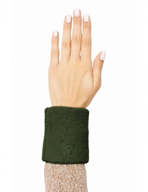 Hovedbilde Alpakka pulsvarmer, Stretch, grønn