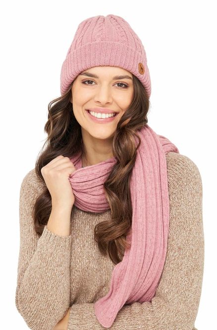 Hovedbilde Alpakka lue, vendbar, Suave - Rosa